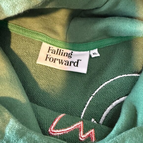 Urban Outfitters | Falling Forward | Rainbow Hoodie | XL - Picture 6 of 6
